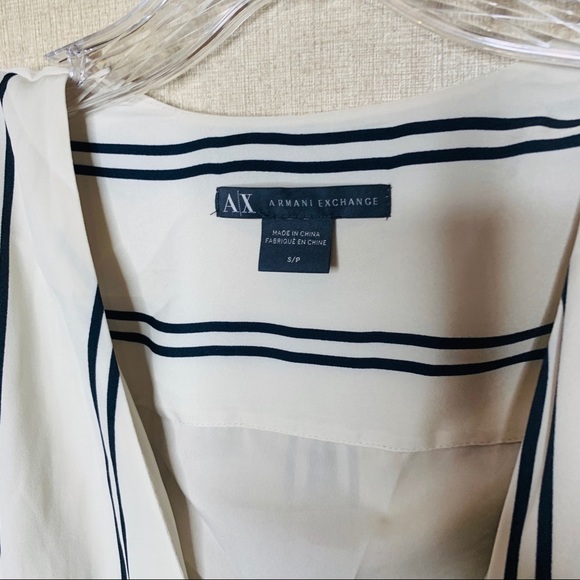 Armani Exchange Wrap Dress short sleeve Small - Picture 2 of 3